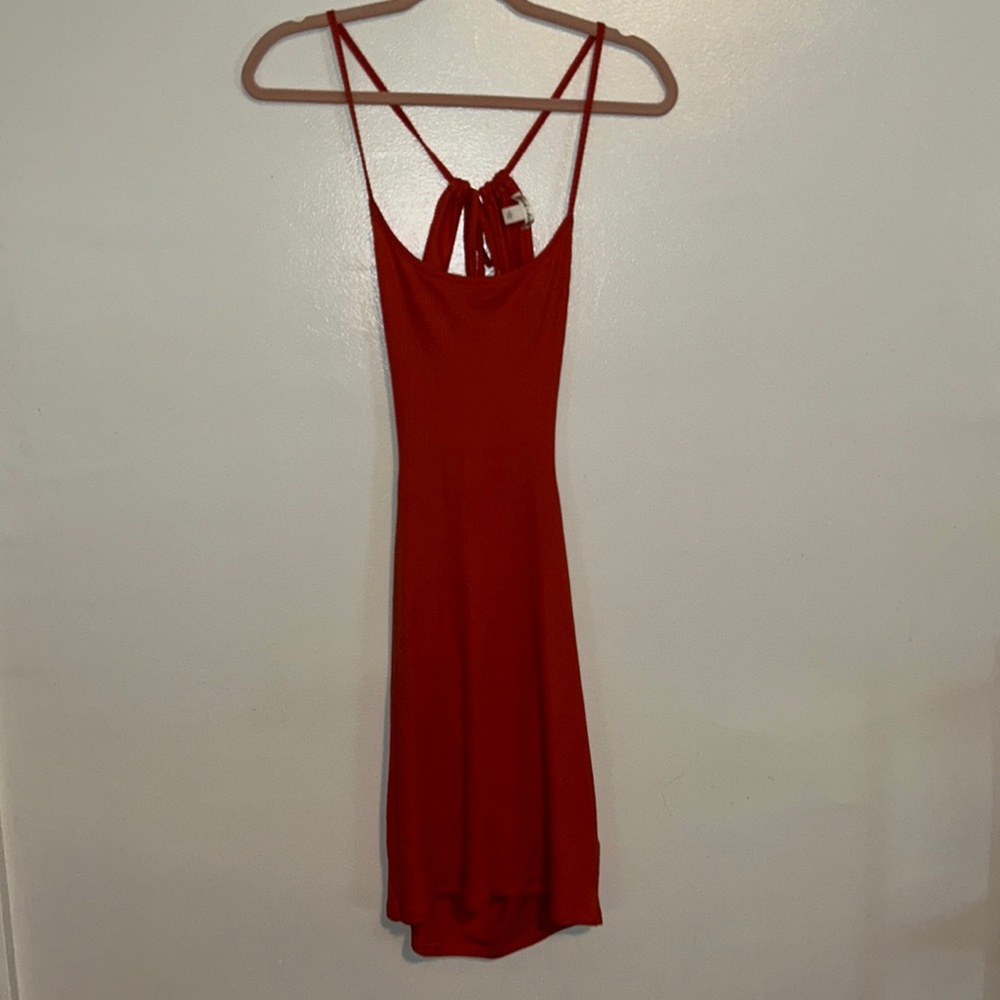 Orange dress in a large from Derek heart